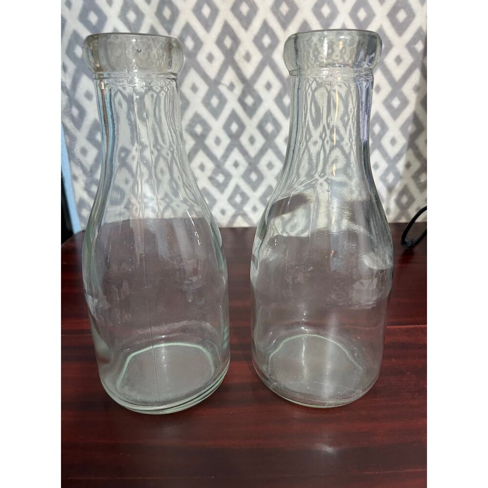 VTG Milk Bottles Rustic Metal Carrier Farmhouse Decor Cottage Core Dairy Cow - Picture 8 of 9